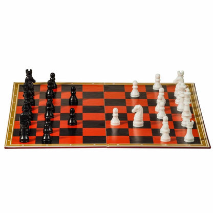 CHESS AND CHECKERS SET