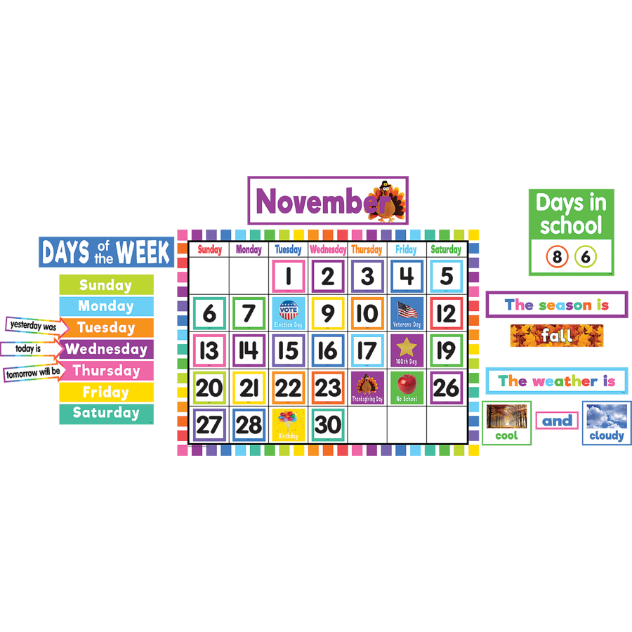 COLORFUL CALENDER