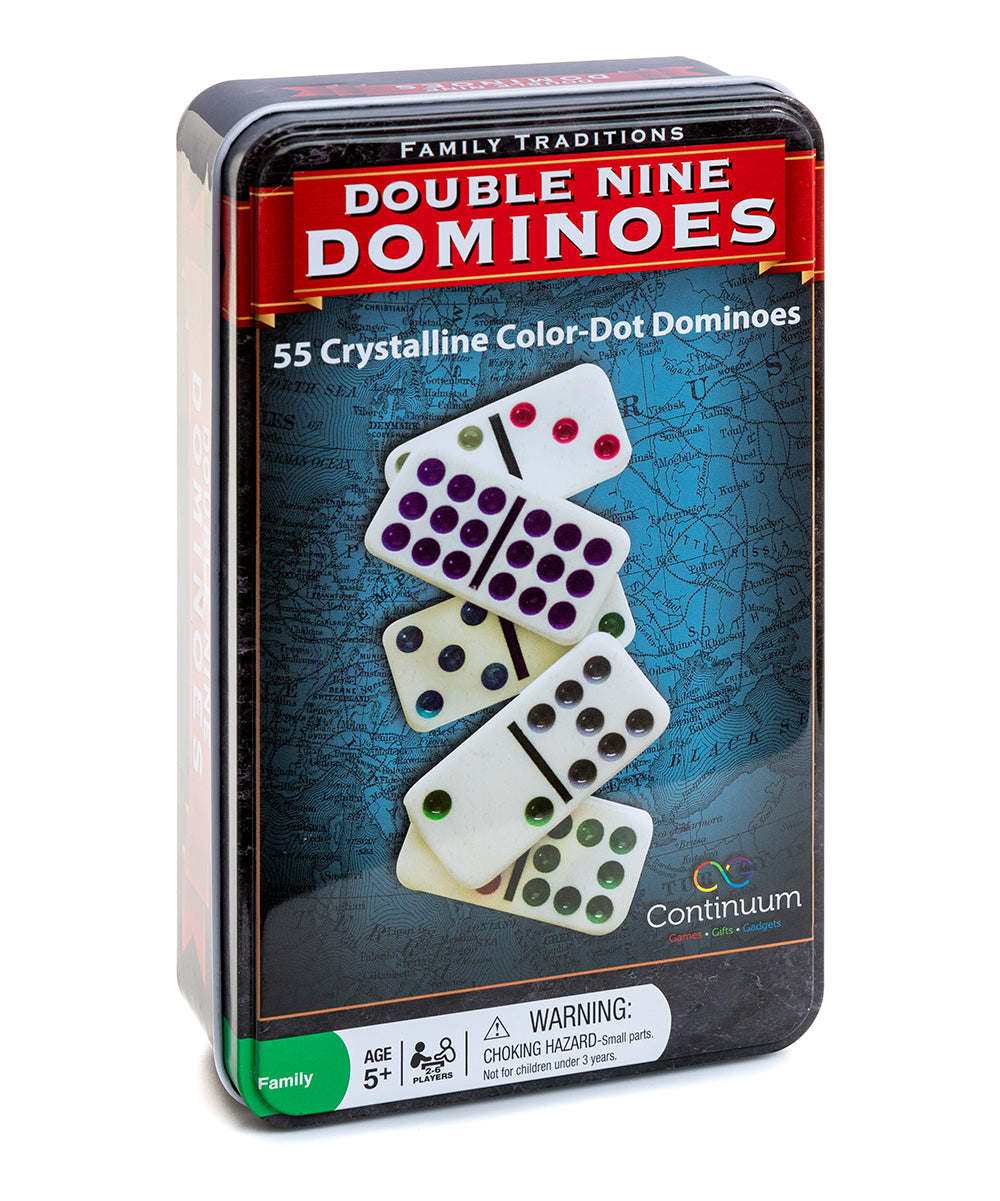 DOUBLE NINE DOMINOES