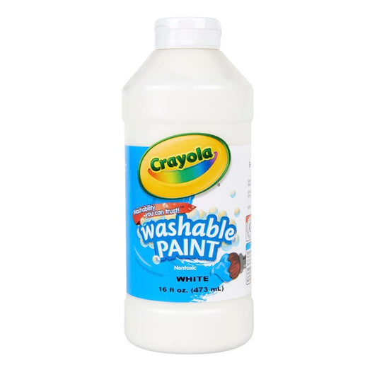 WHITE WASHABLE FINGER PAINT