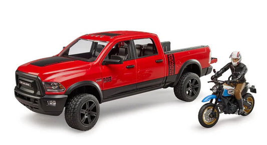 POWER WAGON WITH MOTORCYLE