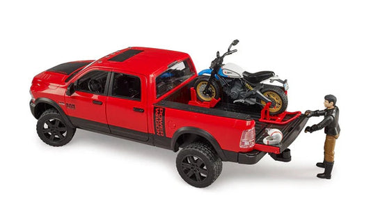 POWER WAGON WITH MOTORCYLE