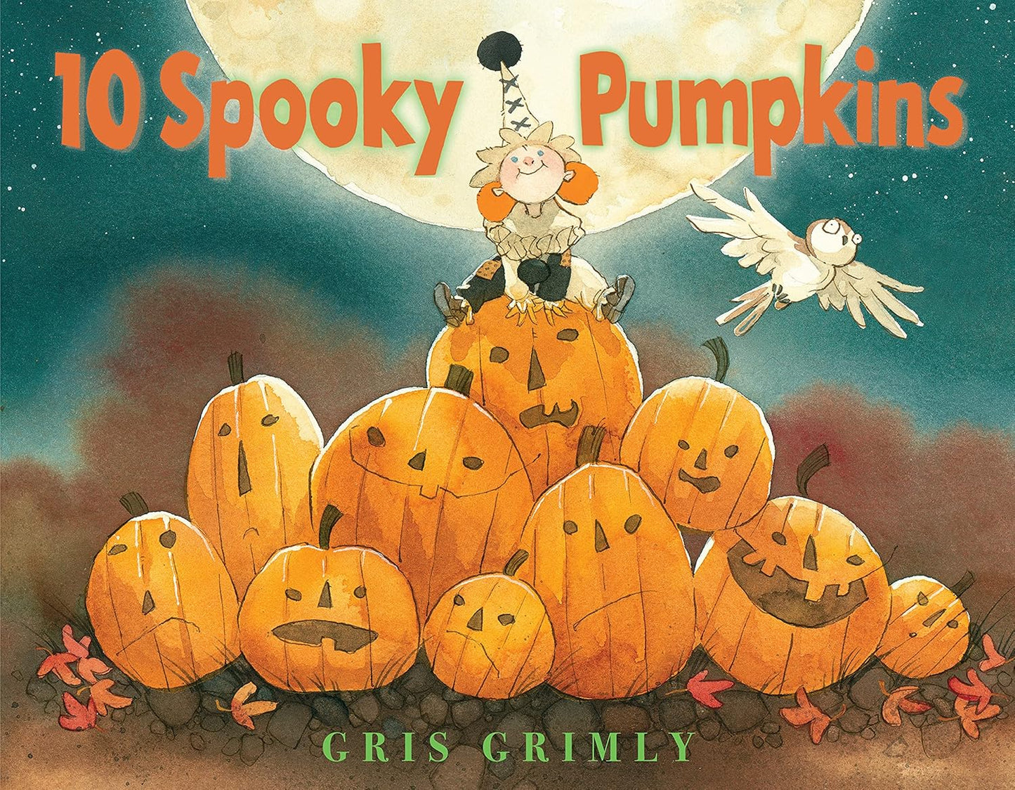 10 SPOOKY PUMPKINS