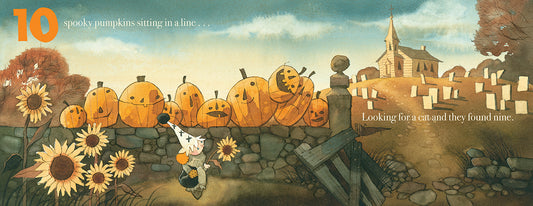 10 SPOOKY PUMPKINS
