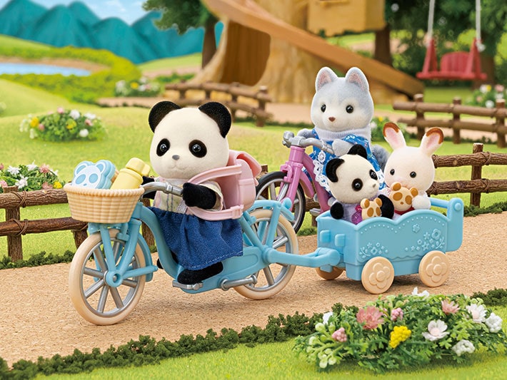 CYCLE AND SKATE SET PANDA