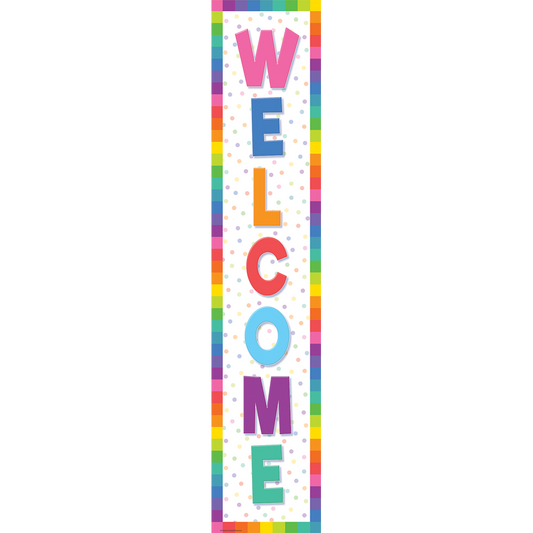 COLORFUL WELCOME BANNER