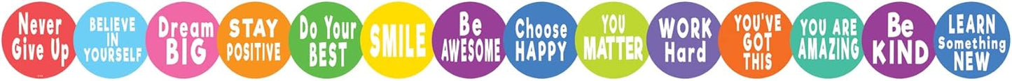 COLORFUL POSITIVE SAYINGS TRIMME