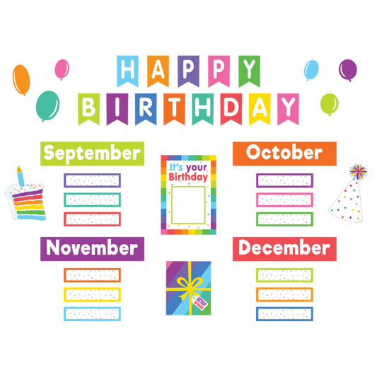 COLORFUL HAPPY BIRTHDAY MINI