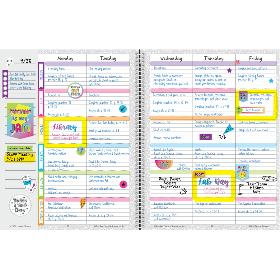 BRIGHTS 4EVER LESSON PLANNER