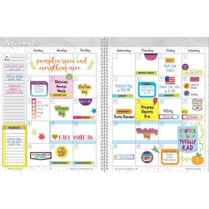 BRIGHTS 4EVER LESSON PLANNER