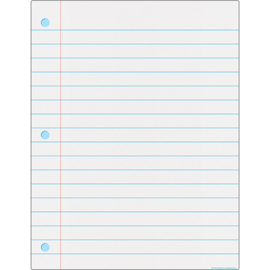 NOTEBOOK PAPER WRITE ON