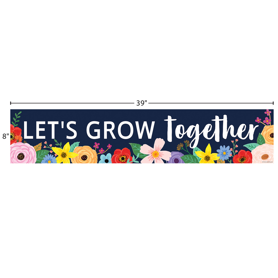 LETS GROW TOGETHER BANNER