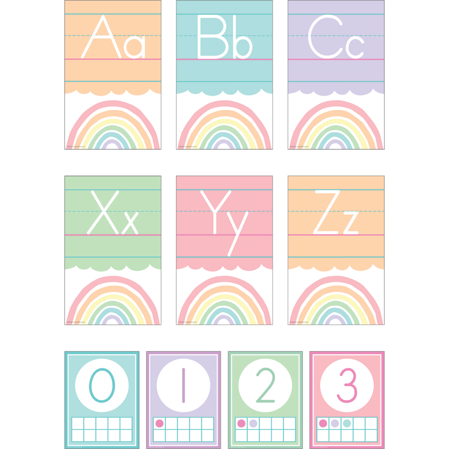 PASTEL POP ALPHABET