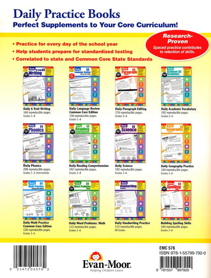 DAILY LANGUAGE REVIEW 6 WORKBOOK