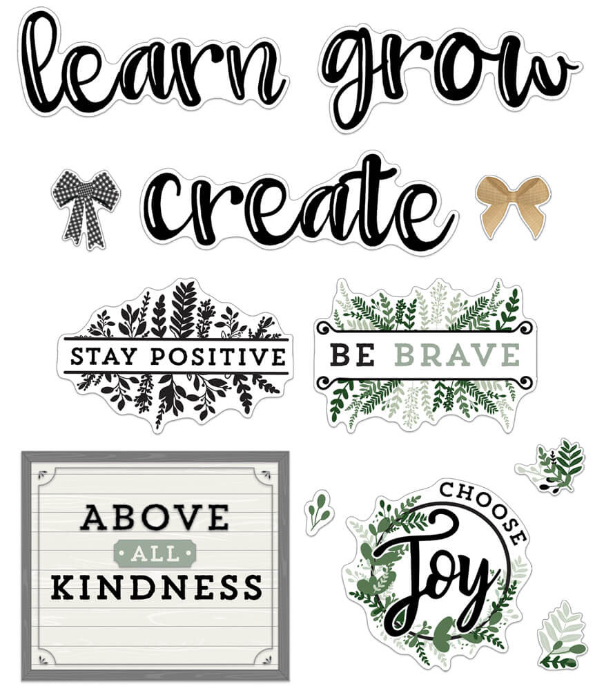 FARMHOUSE MOTIVATIONAL SIGNS BBS