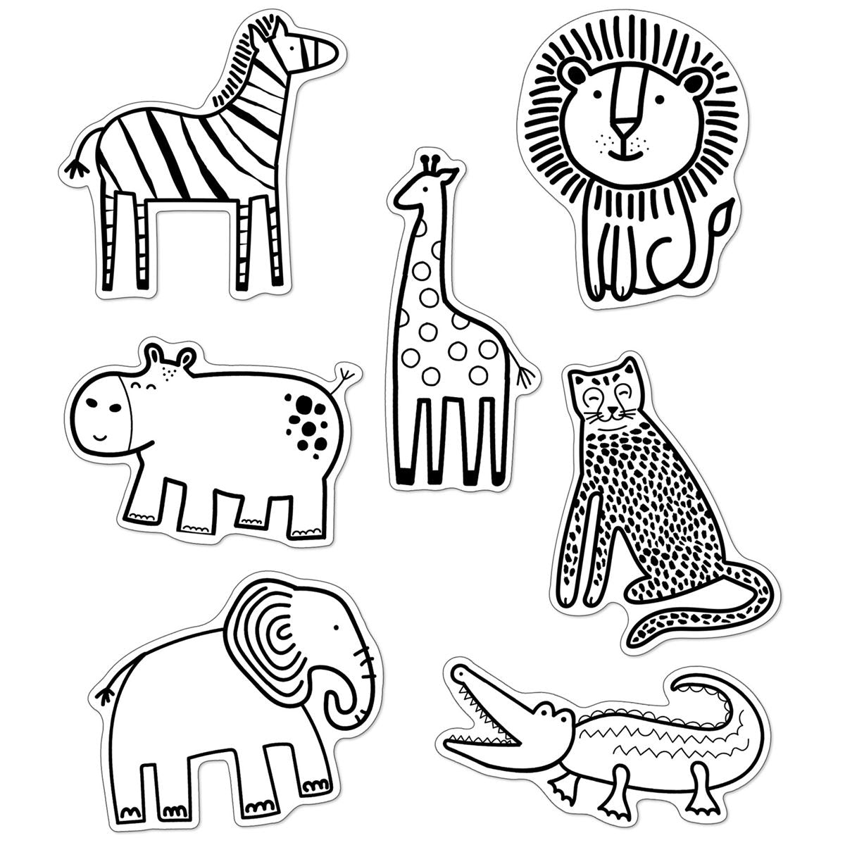 SAFARI ANIMALS ACCENTS