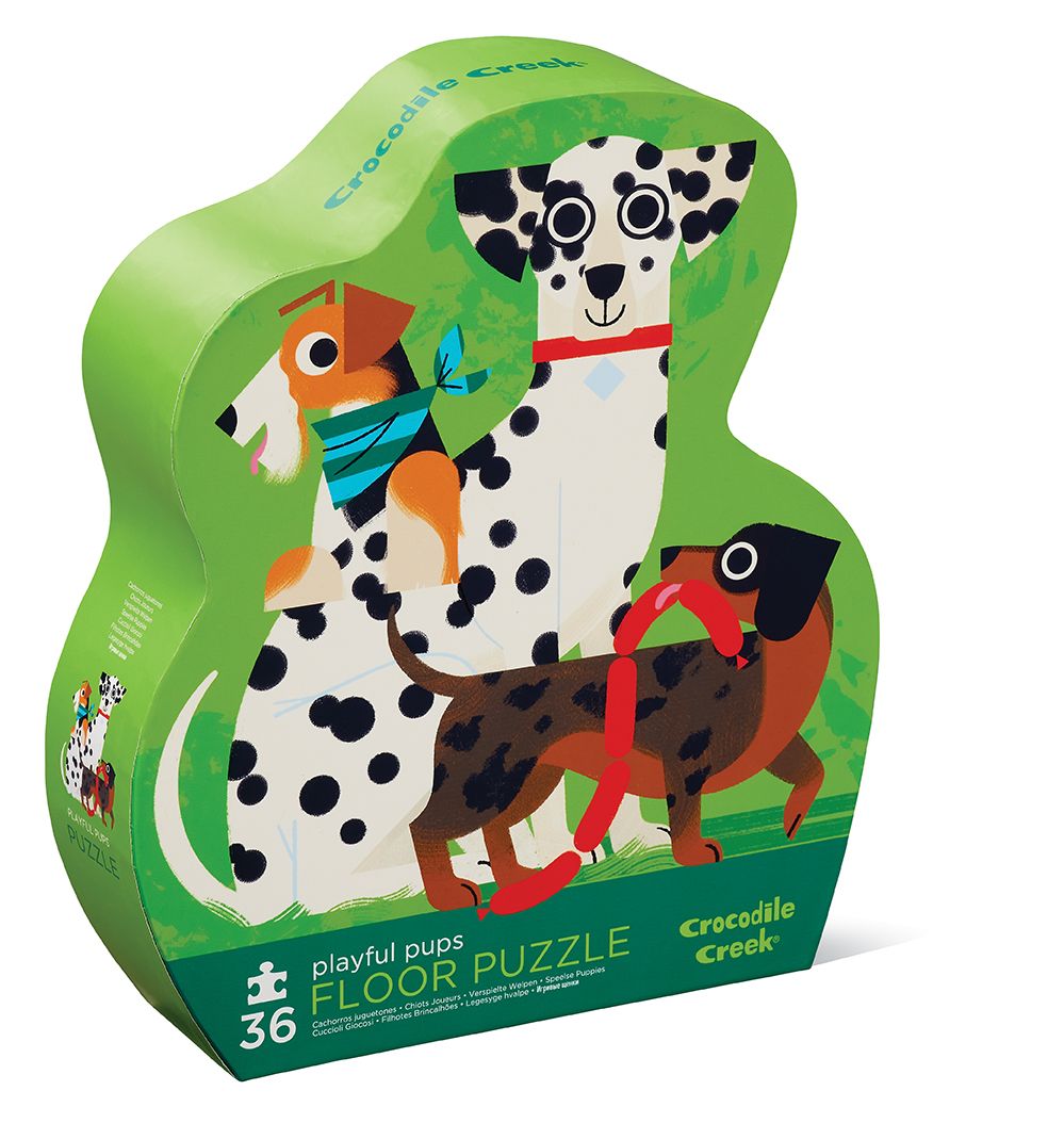 PLAYFUL PUPS FLOOR 36PC