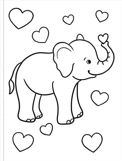 ANIMALS COLORING BOOK