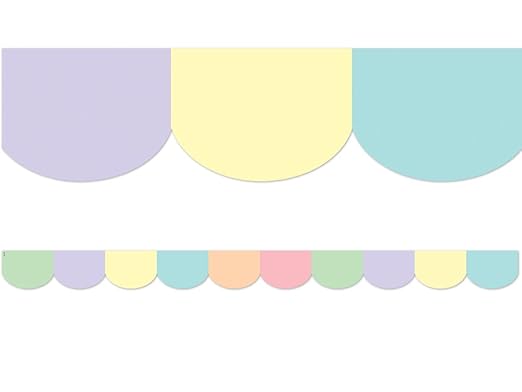 PASTEL POP SCALLOPED TRIMMER