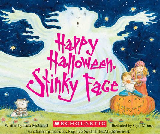 HAPPY HALLOWEEN STINKY FACE