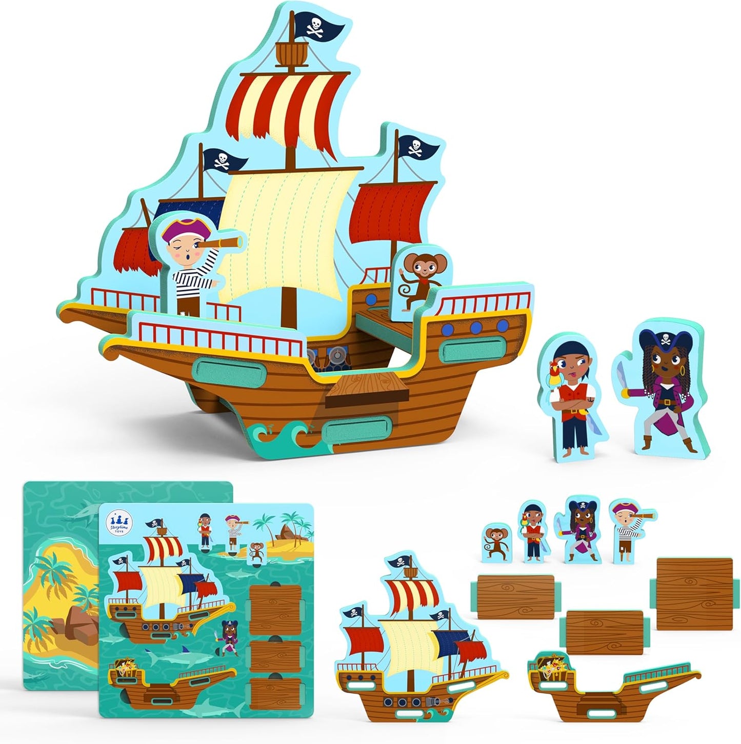 PIRATE SHIP PLAY PUZZLE