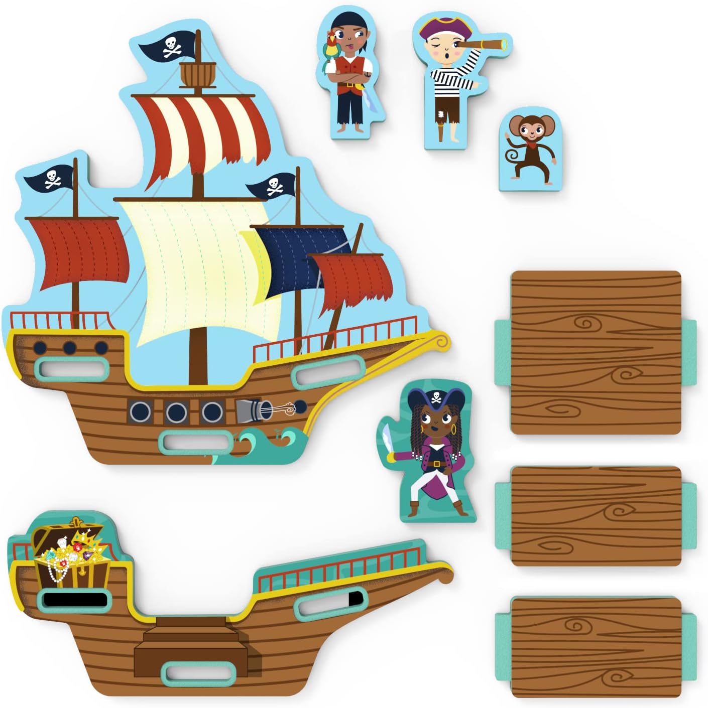 PIRATE SHIP PLAY PUZZLE