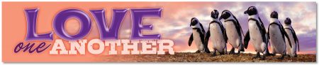 LOVE ONE ANOTHER BANNER