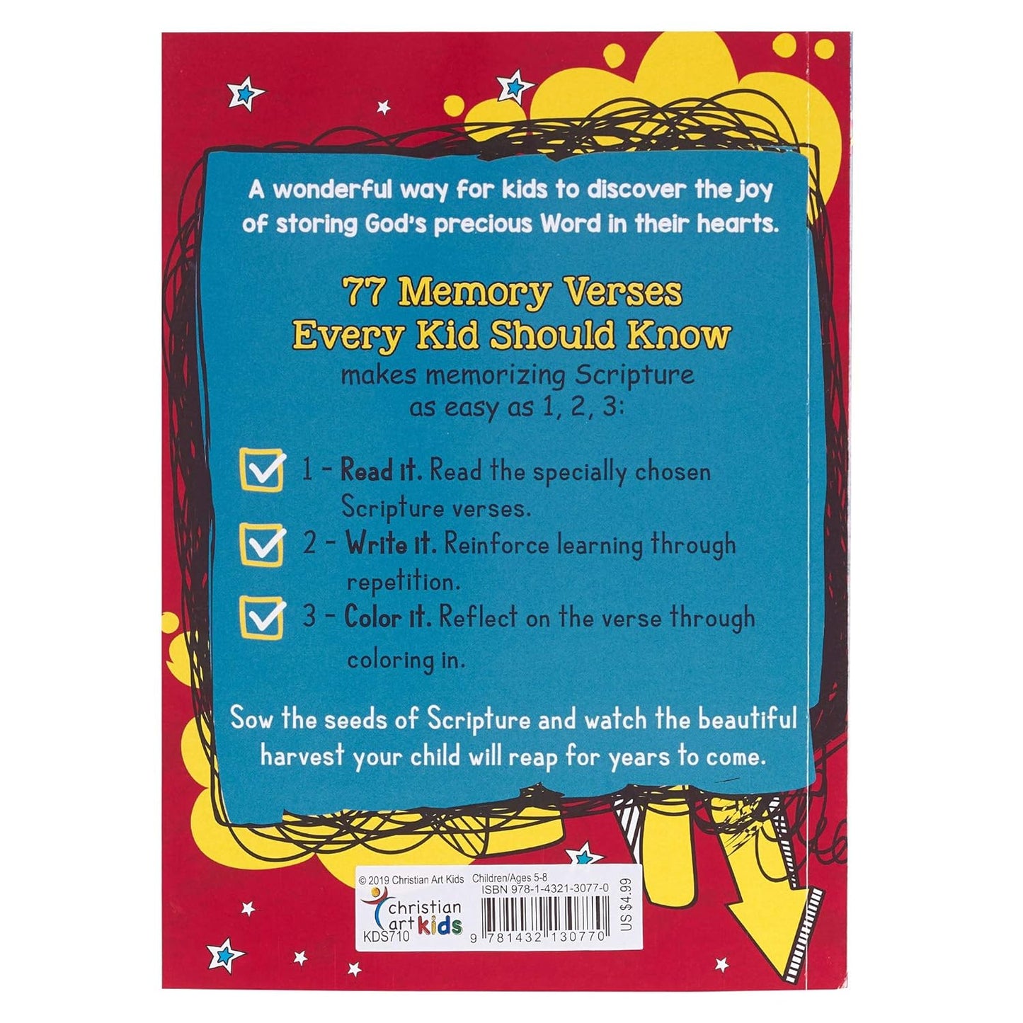 77 MEMORY VERSES EVERY KID SHOUL