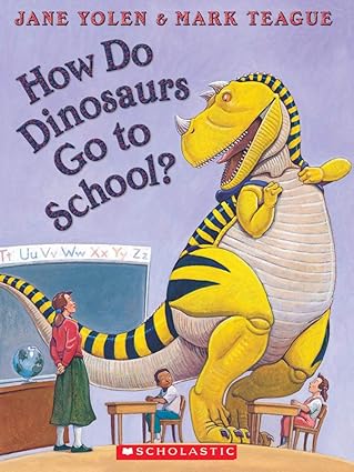 HOW DO DINOSAURS GO TO SCHOOL