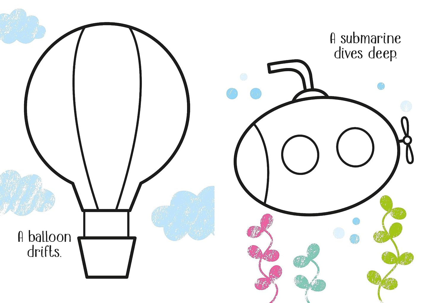LITTLE COLORING THINGS THAT GO