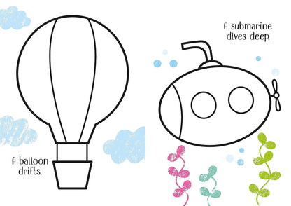 LITTLE COLORING THINGS THAT GO