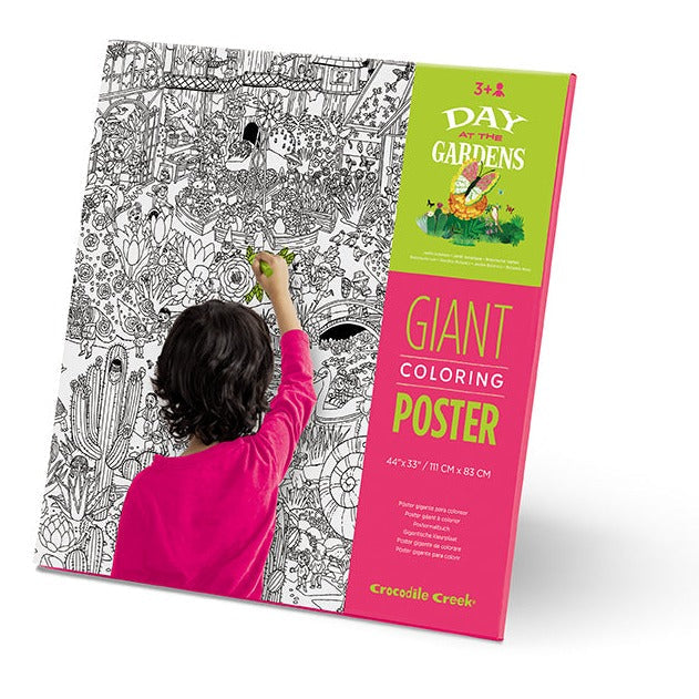 GIANT POSTER DAY AT THE GARDENS