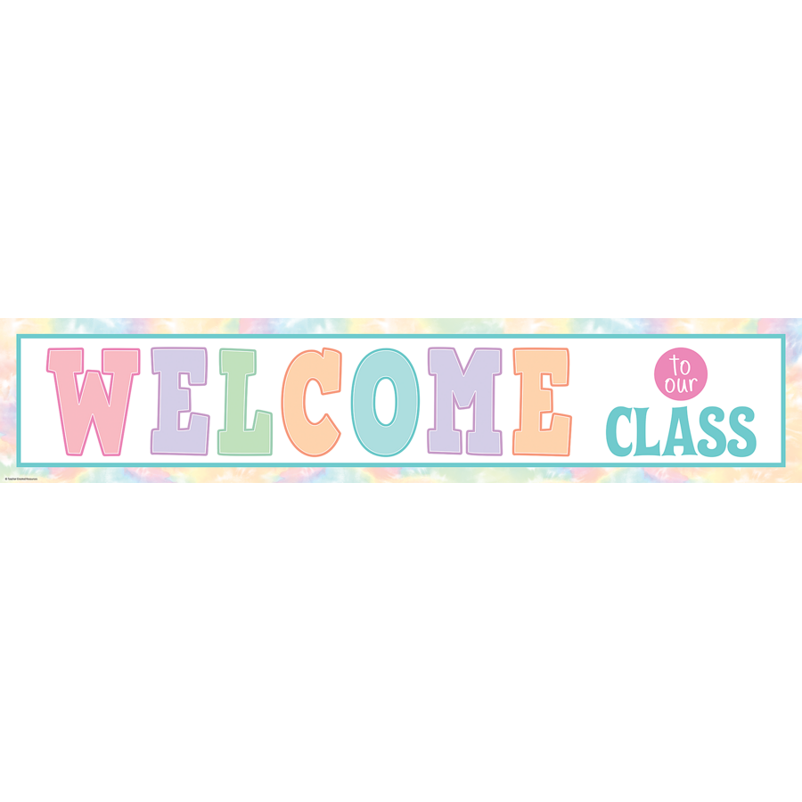 PASTEL POP WELCOME TO OUR CLAS