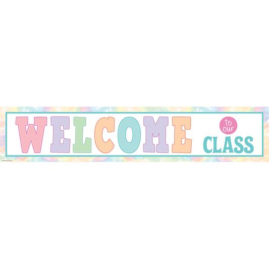 PASTEL POP WELCOME TO OUR CLAS