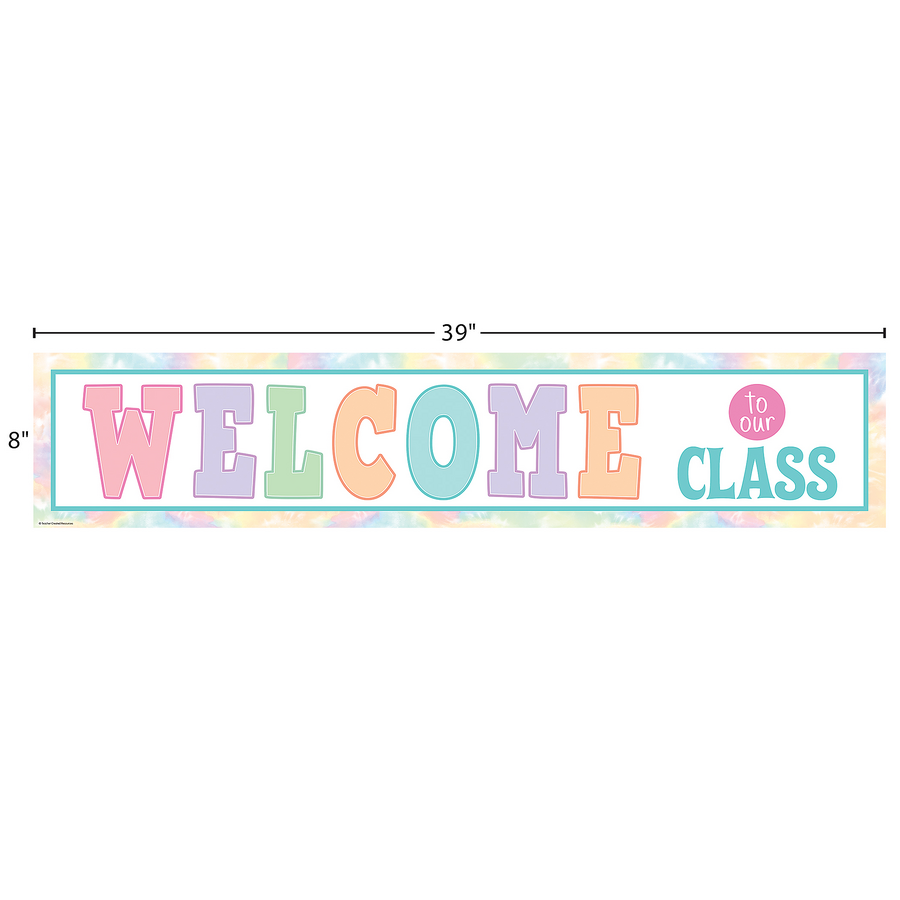 PASTEL POP WELCOME TO OUR CLAS