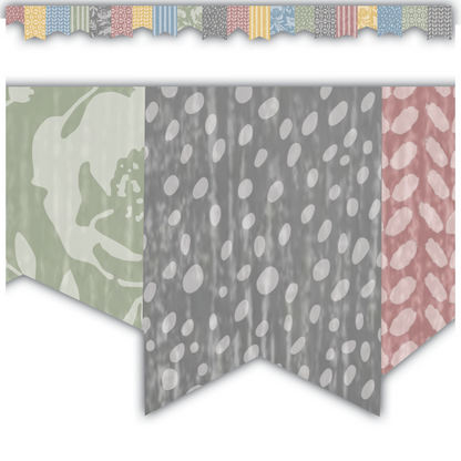 CLASSROOM COTTAGE PENNANT BORDER