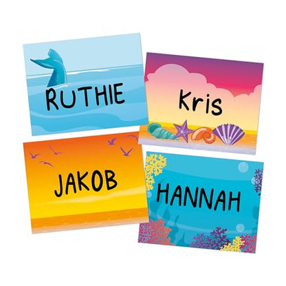 SEAS THE DAY NAME TAGS