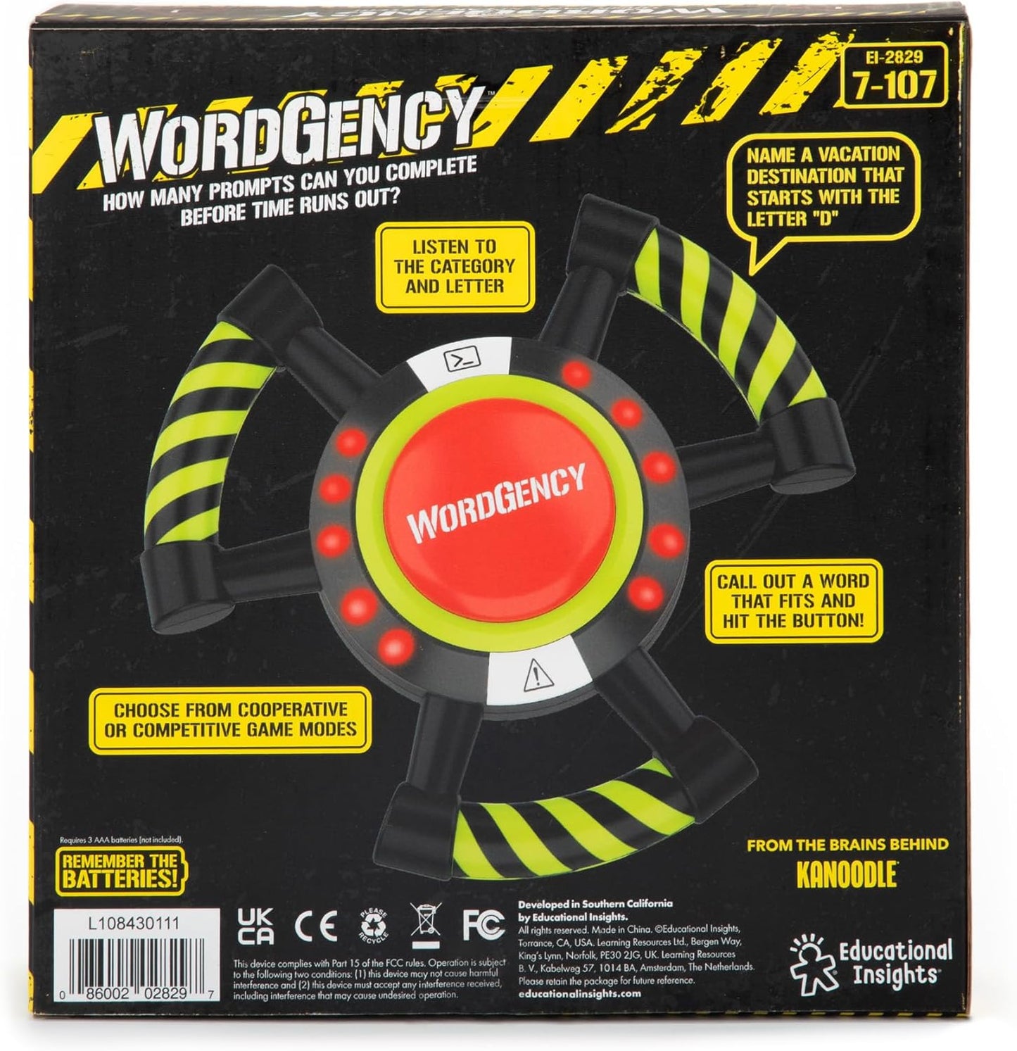 WORDGENCY GAME