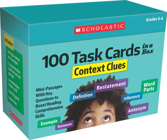 CONTEXT CLUES 100 TASK CARDS