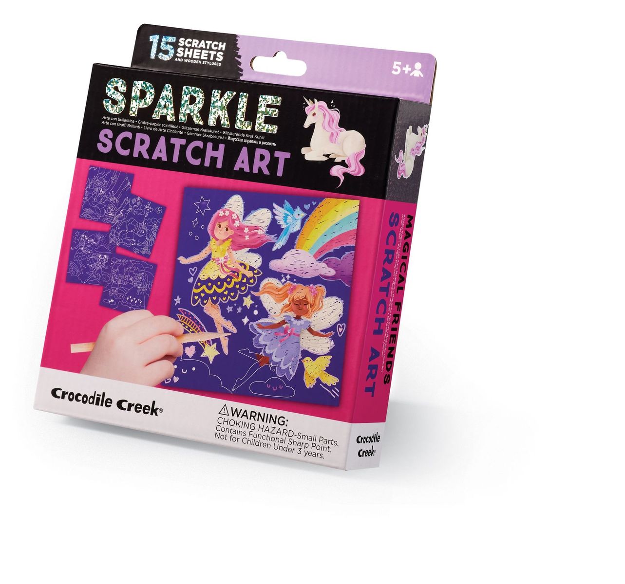 SPARKLE SCRATCH ART MAGICAL