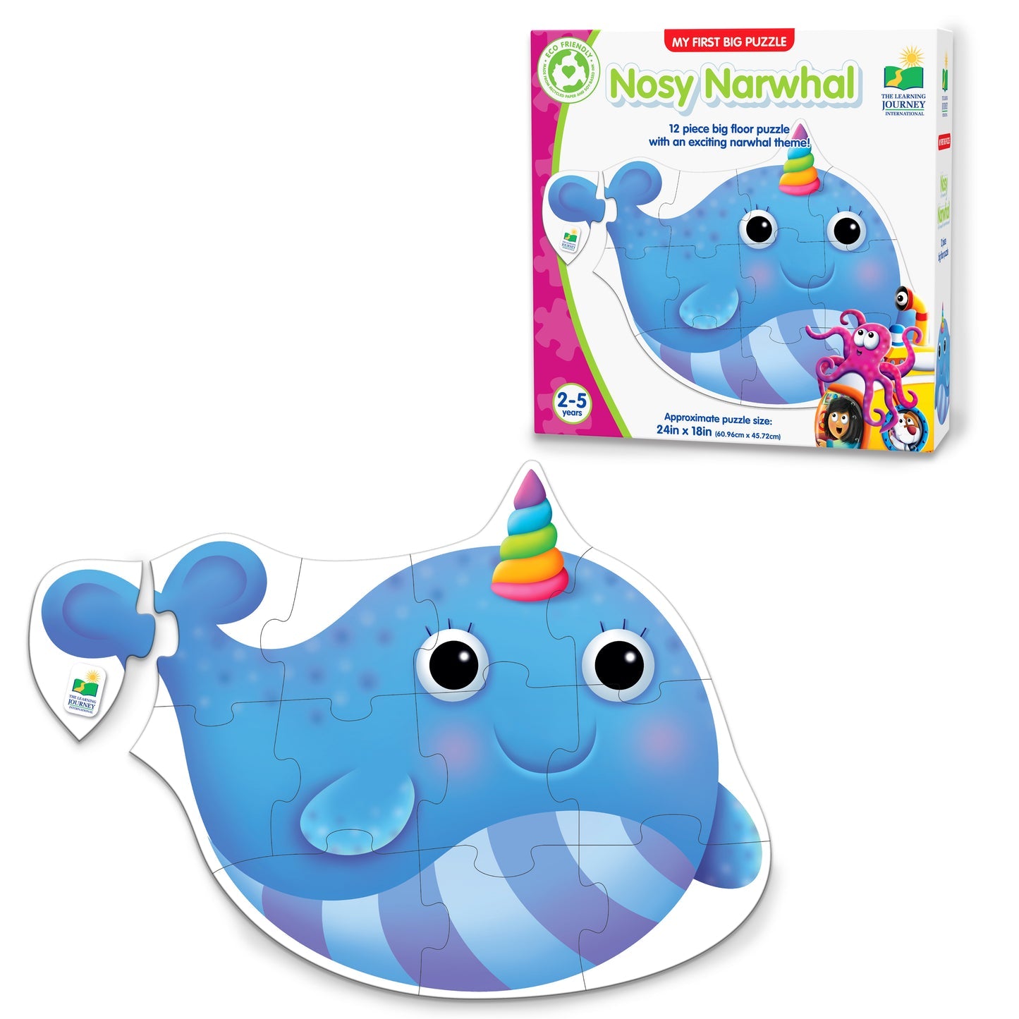 NOSY NARWHAL 12PC