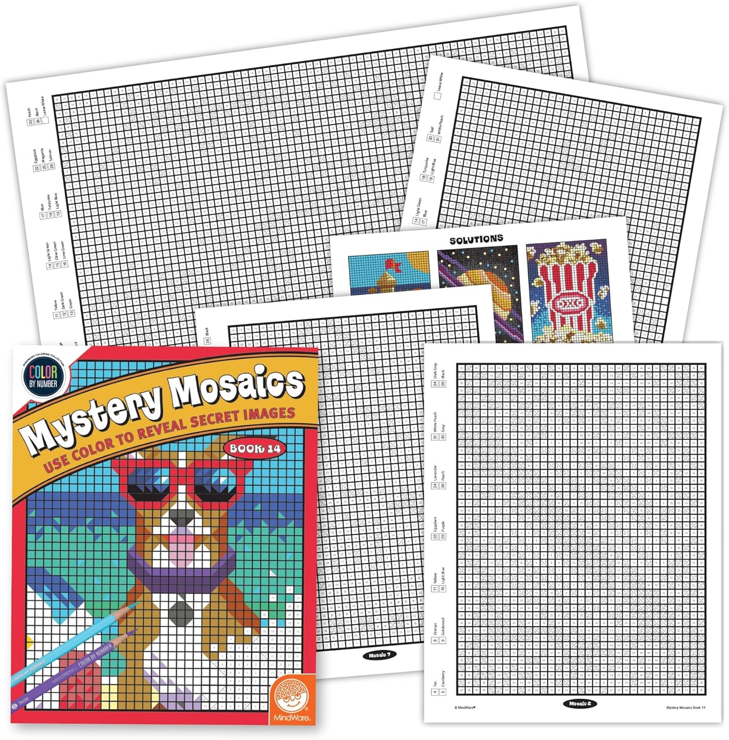 MYSTERY MOSAICS BOOK 14