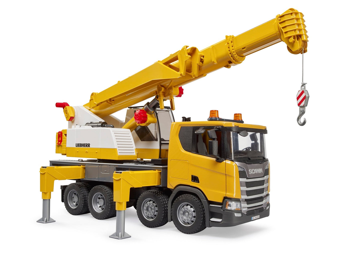 CRANE TRUCK WITH LIGHTS