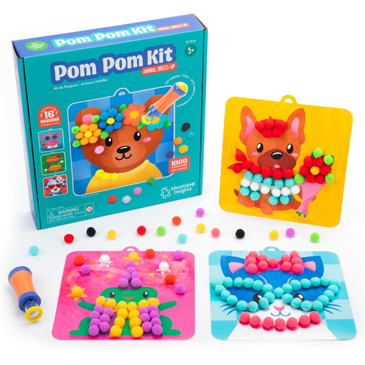 POM POM KIT ANIMAL DRESS UP