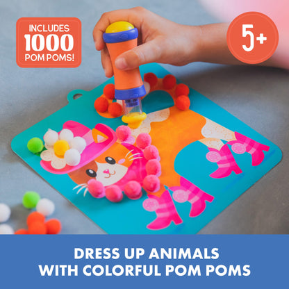 POM POM KIT ANIMAL DRESS UP