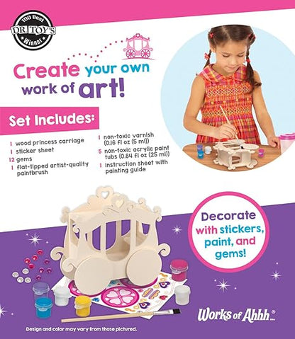 PRINCESS CARRIAGE PAINT YOUR OWN