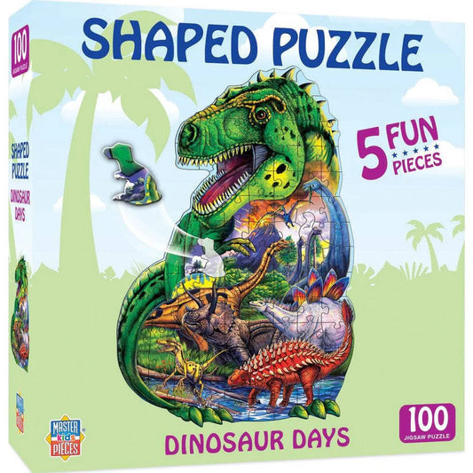 SHAPED DINOSAUR 100PC