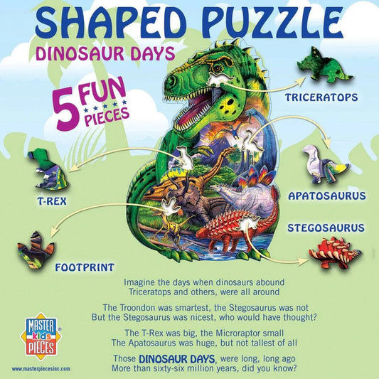SHAPED DINOSAUR 100PC