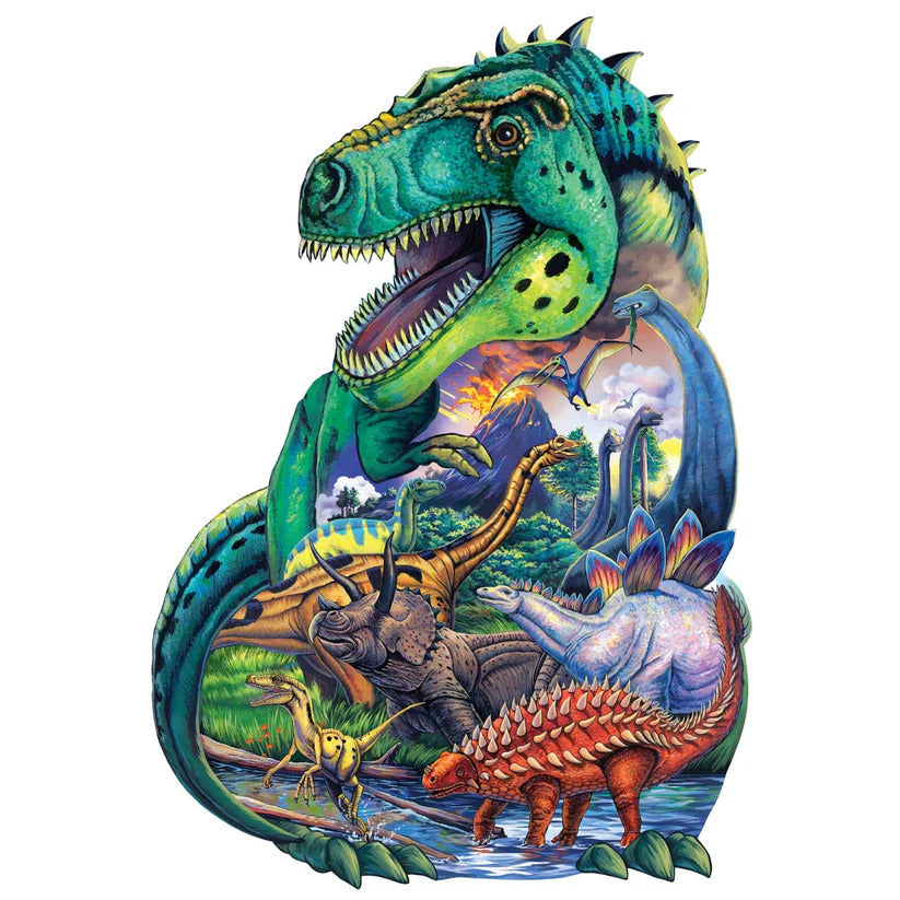SHAPED DINOSAUR 100PC