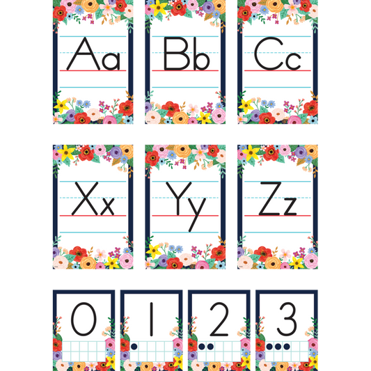 WILDFLOWERS ALPHABET BBS
